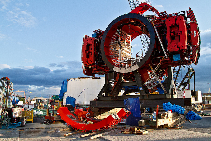 Illustration for article titled Something Called "The Object" Stops World's Largest Tunneling Machine